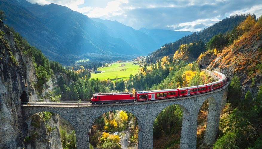 Bernina Express, Switzerland